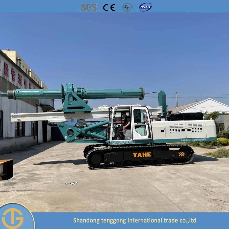 25m Drilling Depth Hydraulic Small Pile Driver for Road Construction