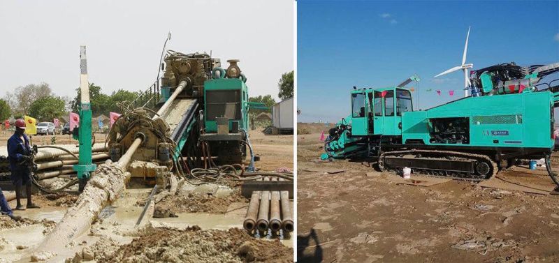 High Security 390kw Mobile Hydraulic Horizontal Directional Drill Rig