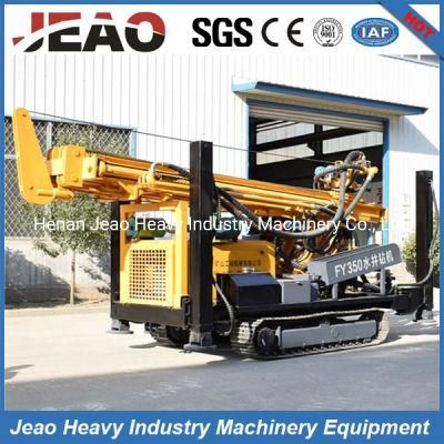 350m Deep Crawler Water Well Drilling Equipment for Hard Rock