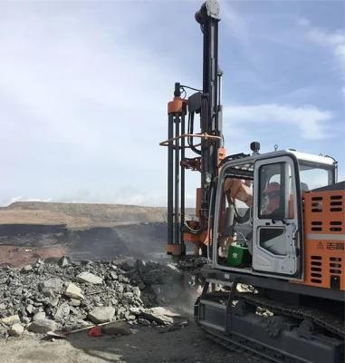 Lubumbashi Mine Site Use Blast Hole Driller DTH Drilling Machine Price