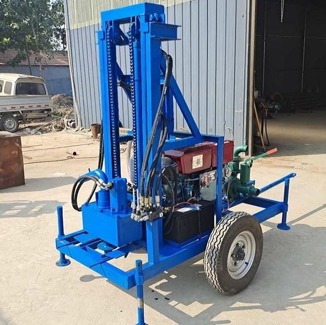 2021 Low Price Borehole Drilling Machine / Water Well Drilling Rig for Sale 200m