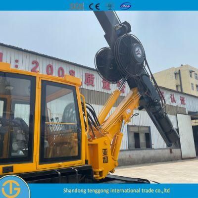 Pile Equipment Hydraulic Crawler Surface Drilling Rig for Sale Dl-180 Model