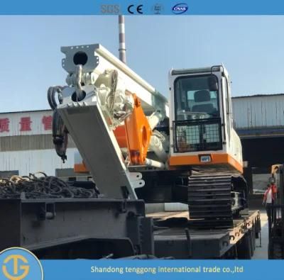 15m Continuous Flight Auger Drilling Machine Cfa Rotary Drilling Rig