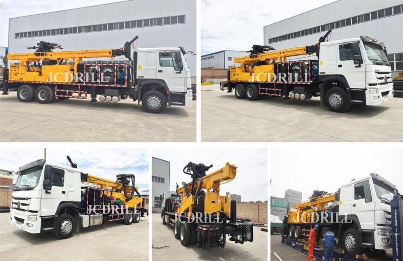 CSD400 Good Price Heavy Duty Deep Borehole Truck Water Well Drilling Rig for Drilling 400m