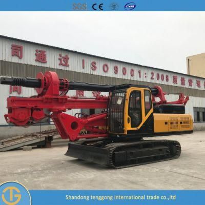 Portable Crawler Hammer Piling Machine Crawler Pile Driver Drilling Dr-90 Rig for Free Can Customized