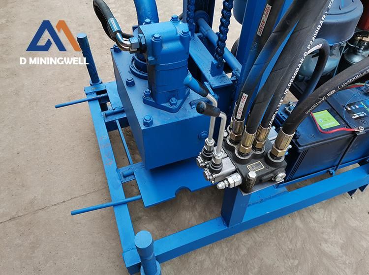 MW-180 Small Water Well Drilling Machine Diesel Engine Portable Shallow Drilling Rig Used Water Well Drilling Rig for Sale