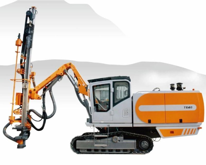 Crawler Mounted Pneumatic Top Hammer Drill Rig