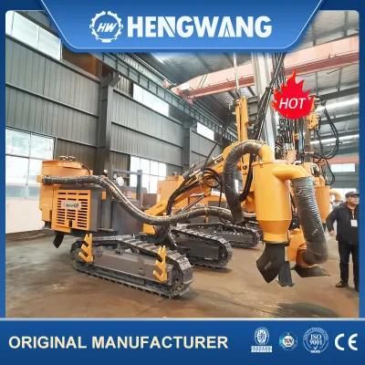 New Enclosure Design for Better Appearance Rated Power 58kw Separated DTH Surface Drill Rig