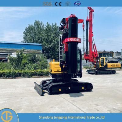 Construction Equipment Concrete Drilling Pile Driver Hydraulic Hammer Pile Epuipments Dr-60 Middle Rotary Rig Machine