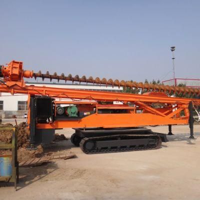 Mini Bore Pile Driving Machine Rotary Drilling Rig for 20m Concrete Foundation Project