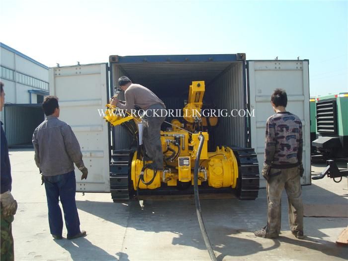 Hydraulic Rotary Rock and Soil Blast Hole Drilling Rig