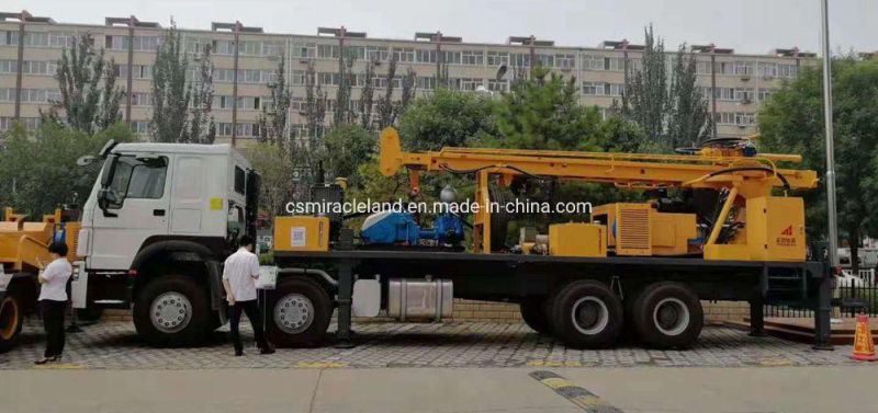 600m Truck Mounted Full Hydraulic DTH Borehole Water Well Drilling Rig