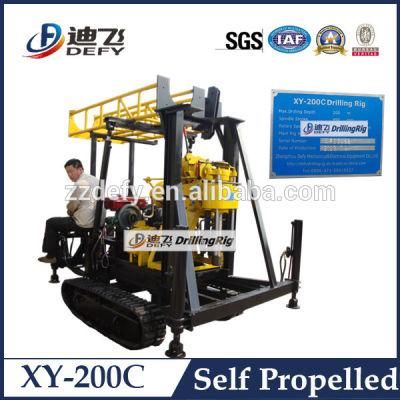 Diesel Hydraulic Rotary Geotechnical Survey Drill Machine for Coring
