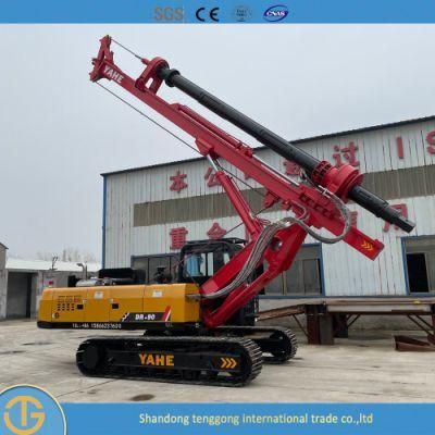 Piling Rig Rotary Bored Tractor Portable Deep Well Oil Crawler Pile Driver Drilling Dr-90 Rig Surface Drilling