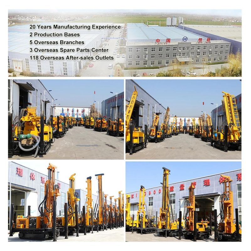 Sell 2m Drill Mast Hydraulic Water Well Drilling Rig Machine for 160 Meter Drilling Capacity