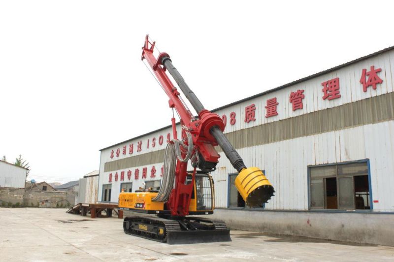 Crawler Hydraulic Water Well Rotary Drilling Machine