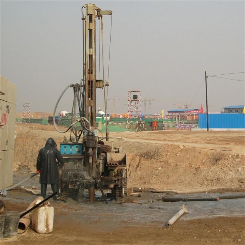 300m 350m Compact Crawler Hydraulic Machine Water Drilling Rig