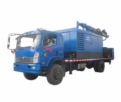 High Efficiency Truck Mounted Water Borehole Drilling Rig