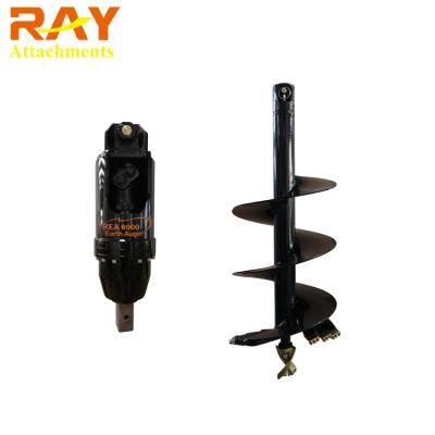 Soil Auger Tungsten Bit Hydraulic Earth Auger Drill for Mini Excavator