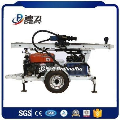 Wells Drilling Machine Mini Air Compressor Drill Rig