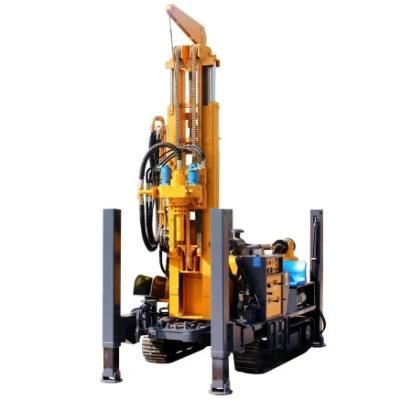 Crawler 140-325 mm Rotary Rig Drill Machinery Rock Water Drilling Machine 380m