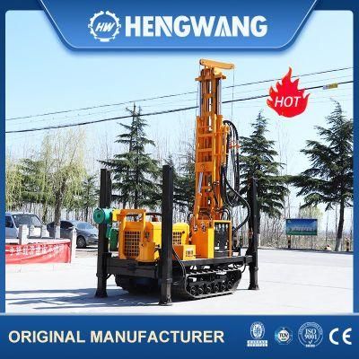 High Efficiency 42kw Engine Pneumatic Water Well Drilling Rig for Sale