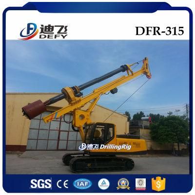 15m Rotary Type Auger Bucket Bored Pile Driver Piling Machine