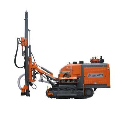 Zgyx 421t with Air Compressor Integrated DTH Drilling Rig
