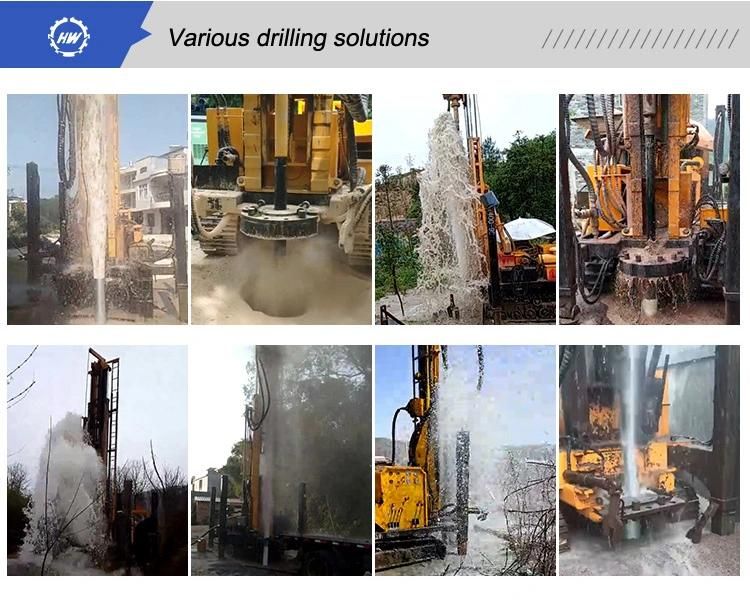 Factory Wholesale 200m Small Water Well Borehole Down-The-Hole Drill Rig