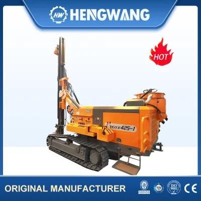 pneumatic Crawler Hard Rock Drilling Rigs with Air Compressor