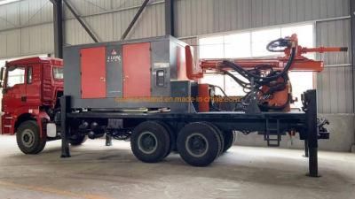 Truck Mounted Top Drive Full Hydraulic Water Well Drilling Machine 200m 300m 400m 500m 600m