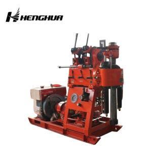 China Manufacture 200m Diesel Power Type Deep Drill Water Well Core Drilling Rig