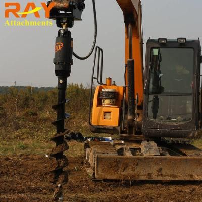 Best Selling Mini Excavator Earth Auger Digging Machine Post Hole Digger for Sale