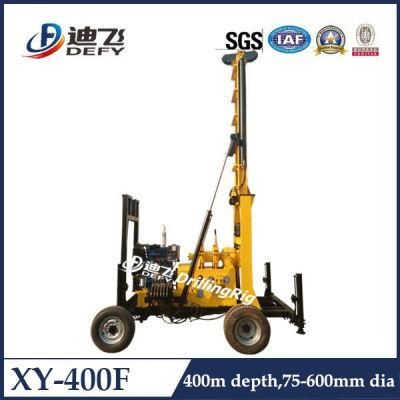 Portable Well Drilling Rig Machine Core Drill Machine 400m