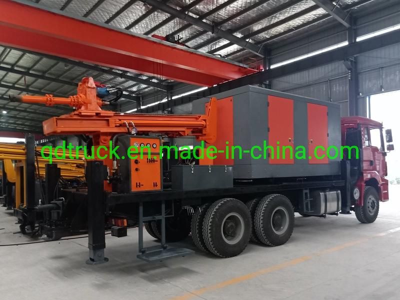 100m-400m water well drill machine mounted on hydraulic drilling truck