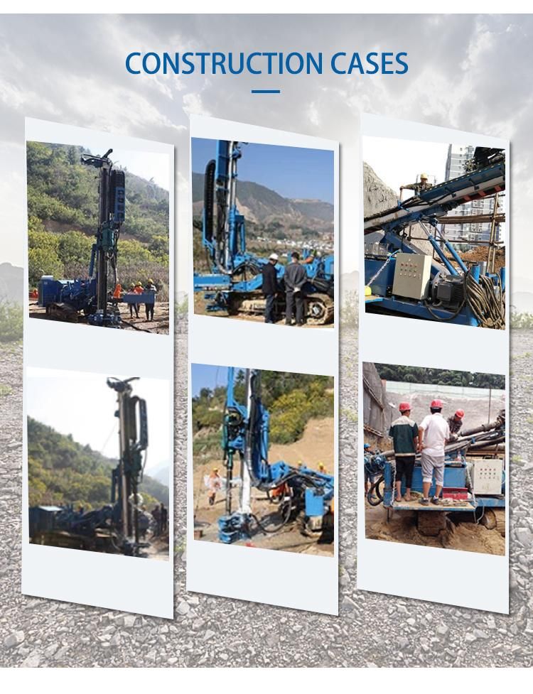 Yg New Design Portable Ground Anchor Drilling Rig Machine with 150m Drilling Capacity