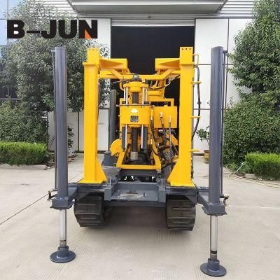 Portable Geotechnical Drilling Rig 130m Crawler Hydraulic Core Sampling Drilling Rig
