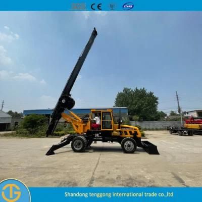 Hydraulic Bored Piling Deep Well Oil Crawler Drilling Rig Machine for Sale Dl-180 Model