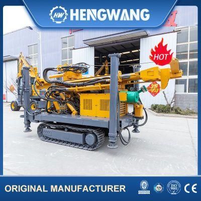 Multifunctional Hydraulic Drilling Rig Drilling Depth 260m Low Price Portable Diesel Hydraulic Small Water Well Drilling Rigs