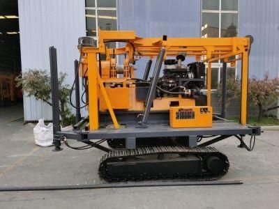 Chinese Product/Manufacturer. Inexpensive 200m Crawler Water Well Drilling Rig