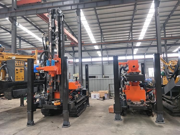 Steel Crawler Rotary Water Drilling Machine for Sale