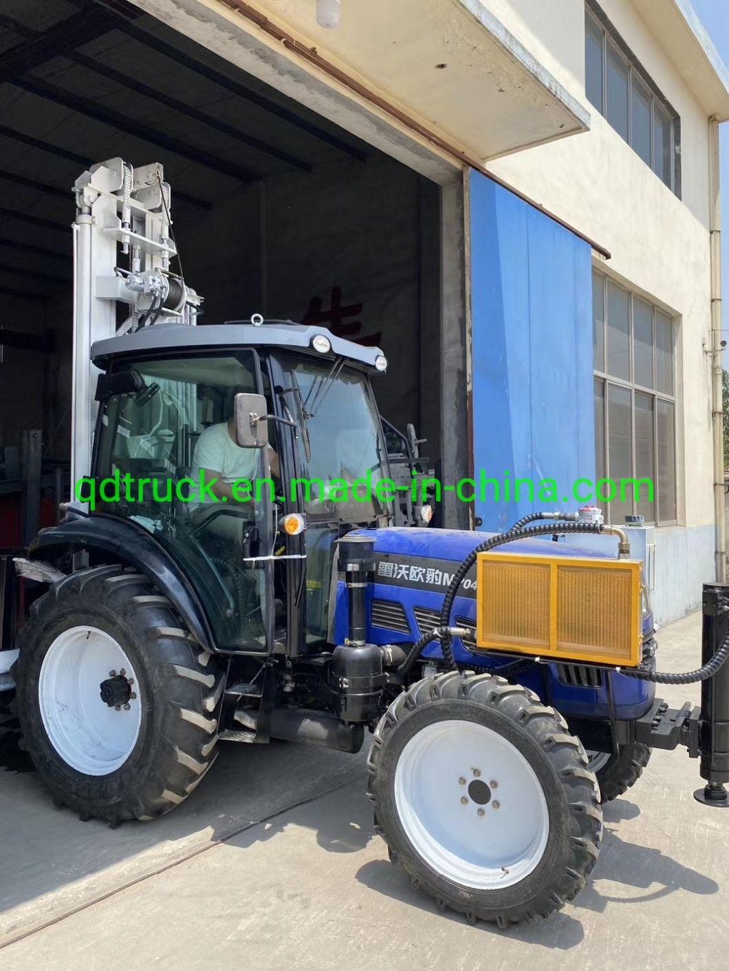 6X4 Hydraulic drilling rig truck mounted drilling machine