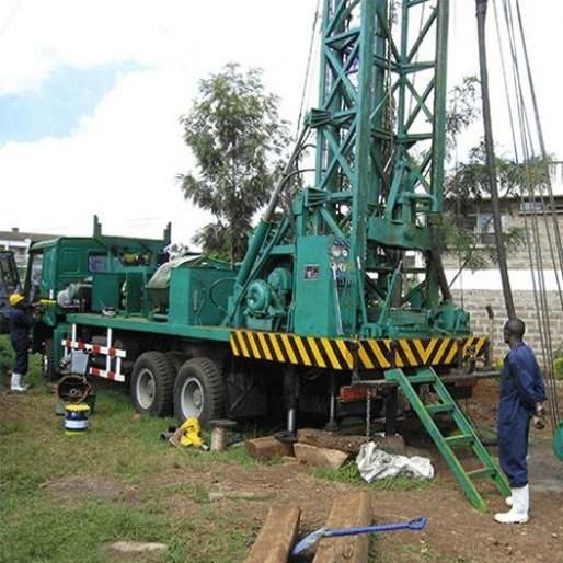 Hfzc-350 Truck Mounted Water Well Drilling Rig DTH Drill Rig