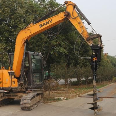 Mini Skid Steer Loader Drilling Equipment Earth Auger Drill