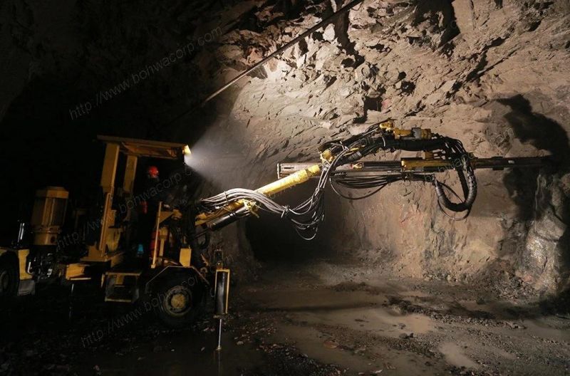 Underground Hydraulic Rock Drill Boomer for Mining, Hydro and Road Tunnel Construction