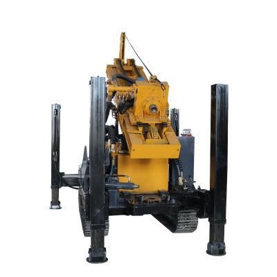 300m Portable Crawler Mounted Pneumatically Water Well Drilling Rig