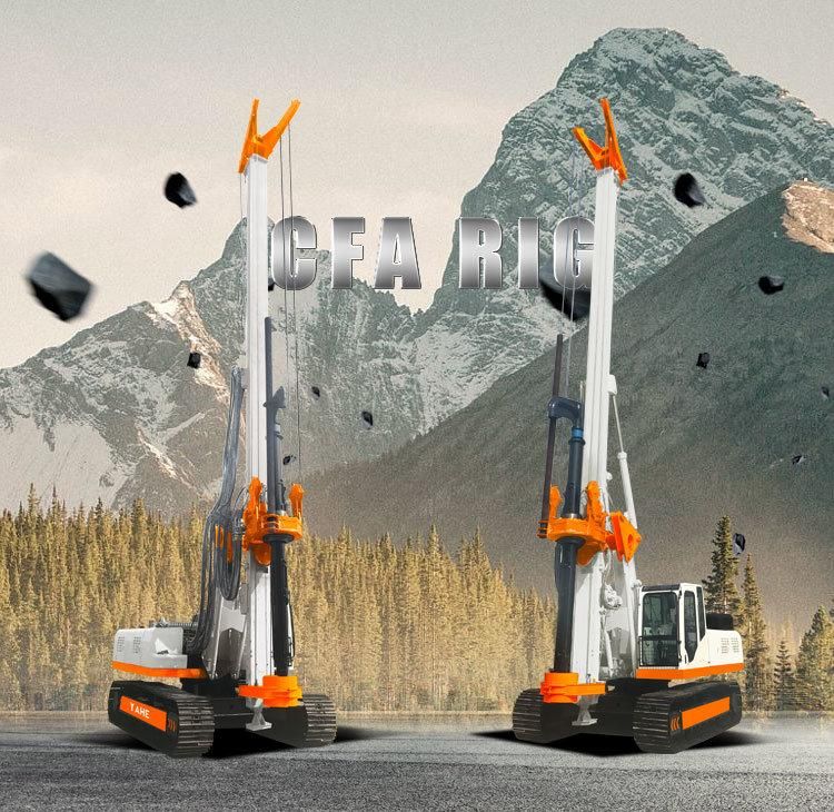 110kw Cfa Drilling Rig / Bored Pile Drill Machine