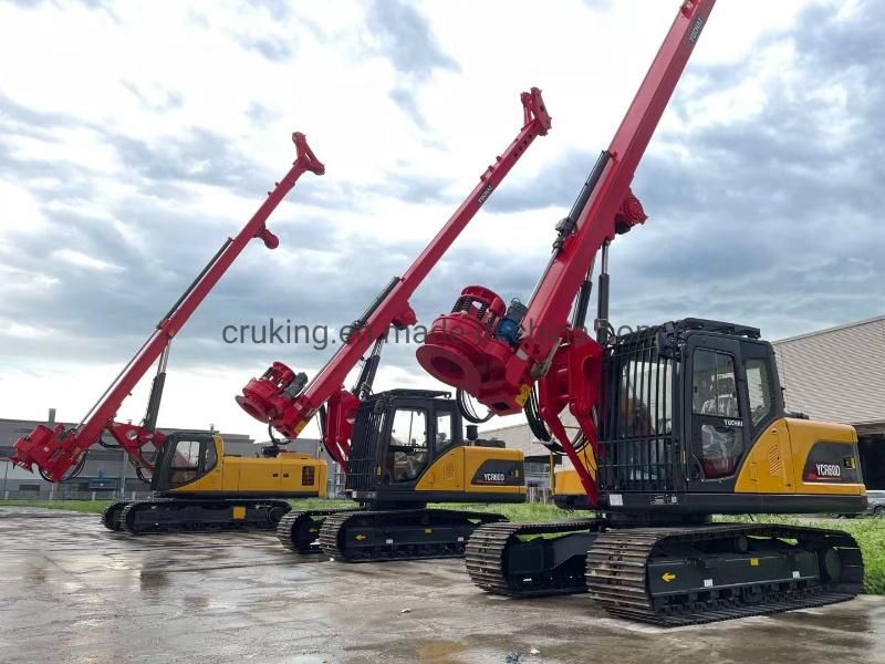 Yuchai 160kn Rotary Drilling Rig Ycr160d