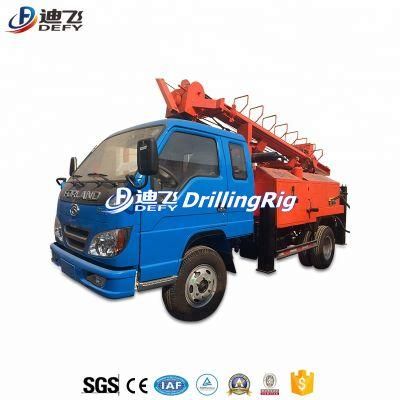 High Effeciency Borehole Drilling Rig for Hard Rocks