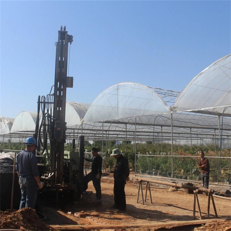 Hydraulic DTH and Rotary Deep Crawler Water Well Drilling Machine